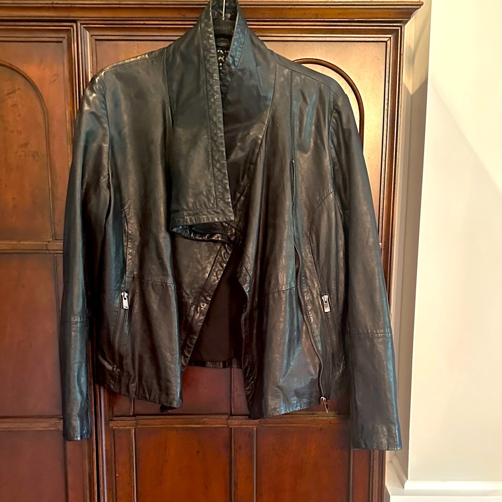 Bod & Christensen black leather jacket.